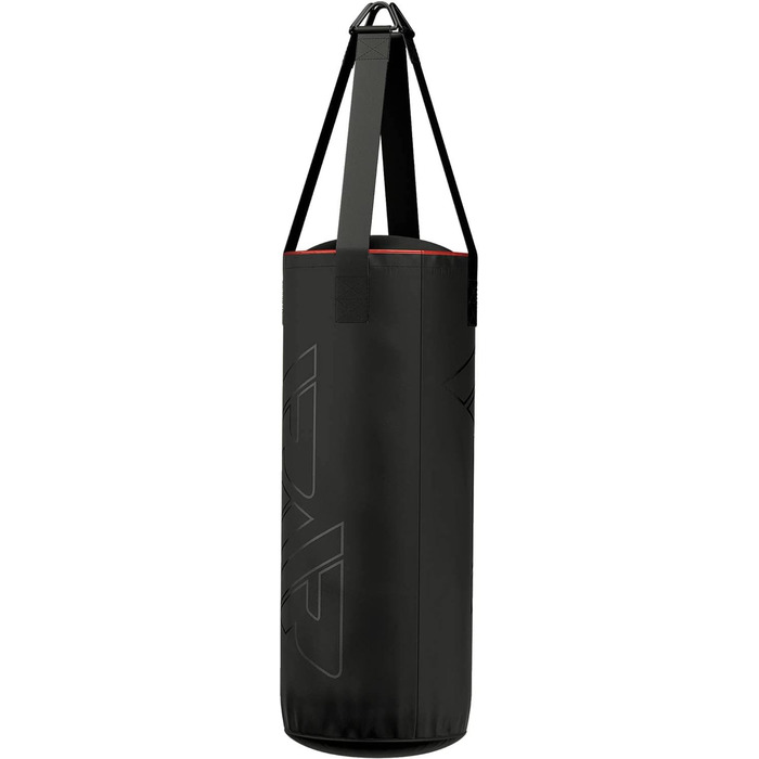 Боксерський мішок RDX 12 кг з рукавичками та крутильним мотузкою, 60 см, для дітей. Ідеально для боксу, кікбоксингу, MMA, муай-тай, карате. Боксерський мішок з натуральної шкіри Maya Hide для хлопчиків та дівчаток (червоний)