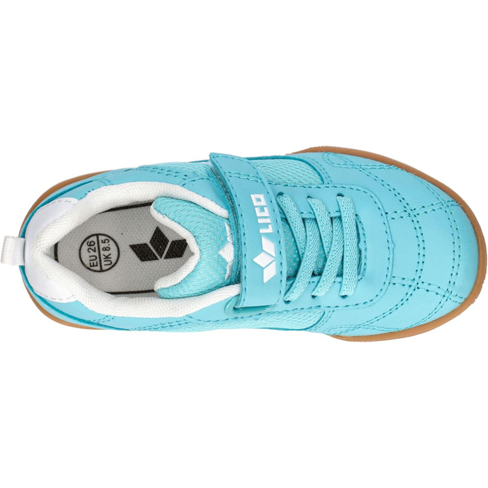 Детские кроссовки Lico Bernie для дома и улицы (38 EU, Туркис-Белый)