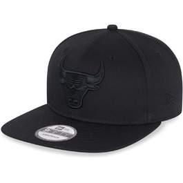 Кепка New Era Chicago Bulls NBA 9Fifty Snapback Black on Black S-M