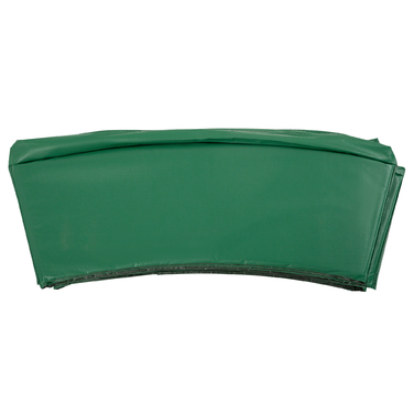 Захисний бордюр для батута HOMCOM, діаметр 366 см, ширина: [ширина вказана в оригіналі, додайте її сюди], міцний, стійкий до УФ-випромінювання, захист пружин, водонепроникний. Аксесуар для батута, захисна сітка, запасні частини для садових батутів, зелени