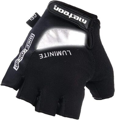 Рукавички MTB Meteor Radhandschuhe для чоловіків, жінок та дітей. Гелеві вставки, модель GX31, зелений колір. Рукавички для гірського велосипеда, велоспорту, даунхілу та хайкінгу.