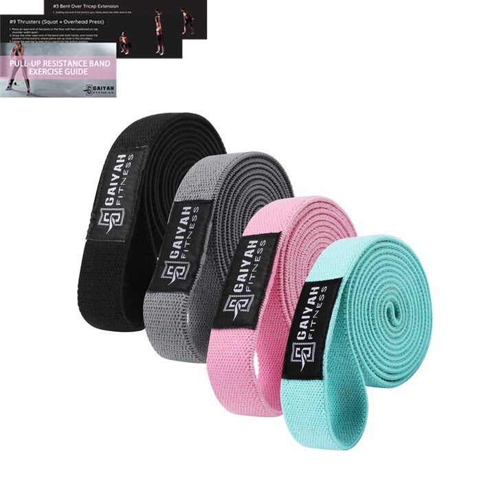 Гумові стрічки для фітнесу Resistance Bands - набір для тренувань, йоги, пілатесу, кроссфіту, силових вправ