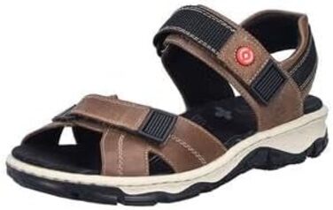 Жіночі сандалії Rieker 68851, класичні сандалі для жінок, колір коричневий (39 EU)