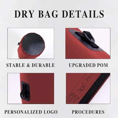 Водонепроникний мішок IDRYBAG 10L: для каякінгу, сплавів, відпочинку на пляжі та подорожей