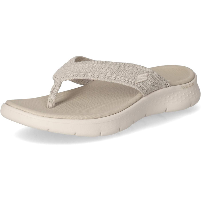 Шльопанці Skechers для жінок (42 EU, Бежевий колір)