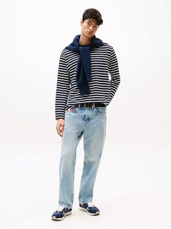 Чоловічі кросівки Tommy Hilfiger: спортивні, блакитний колір Dark Night Navy, розмір 43 EU