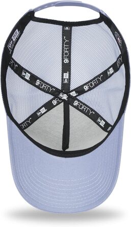 Кепка бейсболка New Era A-Frame Trucker з козирком New York Yankees, фіолетовий