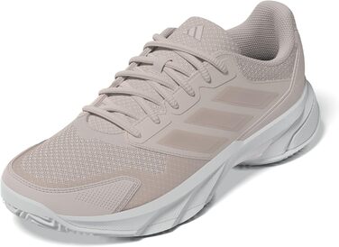 Жіночі тенісні кросівки adidas CourtJam Control 3 для глини (44 EU, Wonder Quartz Wonder Quartz Crystal White)