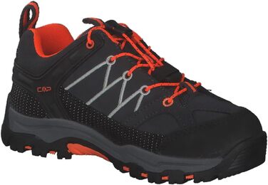 Дитячі трекінгові черевики CMP Rigel Low Wp для хлопчиків, Антрацит/Помаранчевий, 33 EU