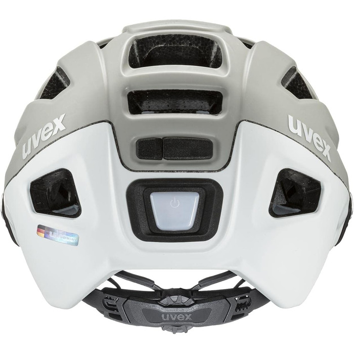 Велосипедний шолом Uvex Finale Visor з LED-ліхтарем, міський, унісекс, захисний, фільтр категорії 1