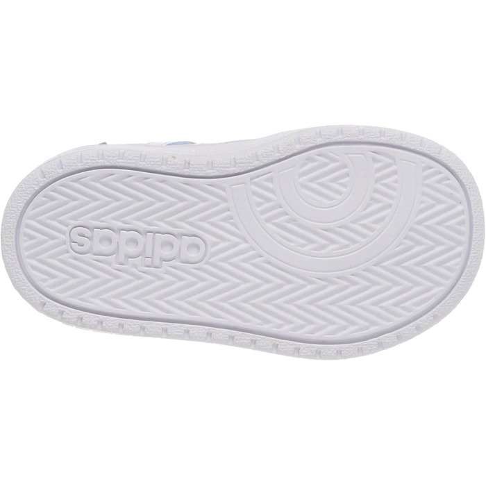 Кросівки баскетбольні adidas Hoops 2.0 CMF C для дітей, сірі та зелені, 27 EU