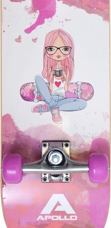 Скейтборд дитячий Apollo Kinder Skateboard 28 дюймів, ABEC 3, алюмінієві осі, для хлопчиків та дівчаток від 3 років