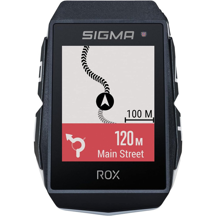 Велокомп'ютер SIGMA Sport ROX 11.1 EVO білий, бездротовий, GPS-навігація, універсальний розмір
