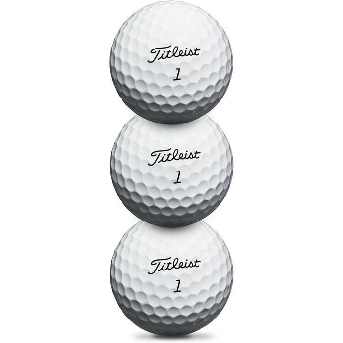 Гольф-м'ячі Titleist Pro V1 новорічні, 3 шт, преміум