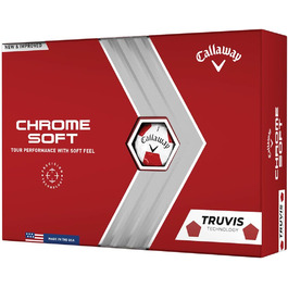 Гольф-м'ячі Callaway Chrome Soft 2022, преміум якість