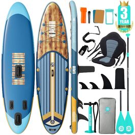 Надувне SUP Board Bluewood Surge 320см з аксесуарами та сидінням. SUP для 2 осіб, 200кг, StabilTrac-Fin