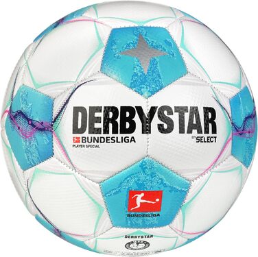 Футбольний м'яч Derbystar Bundesliga 24/25, офіційний, розмір 5, унісекс, дизайн ігрового м'яча Бундесліги