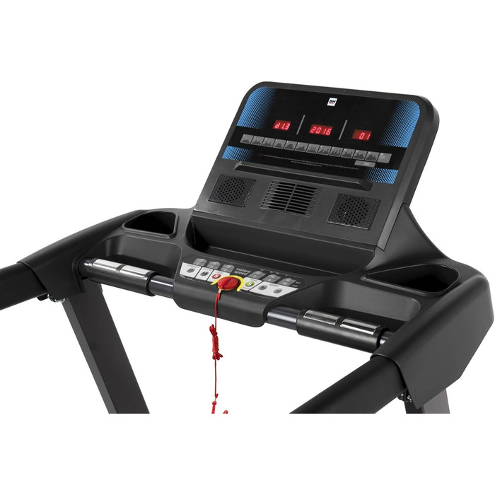 Бігова доріжка Pro Action Pioneer S1-2: компактний, з вентилятором та LCD-дисплеєм, до 13 км/год, для щадного впливу на суглоби