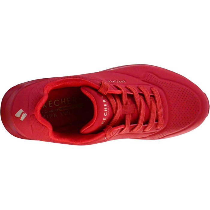 Жіночі кросівки Skechers UNO Stand On Air (розмір 39.5 EU, поширена колодка X-Wide, червоні)