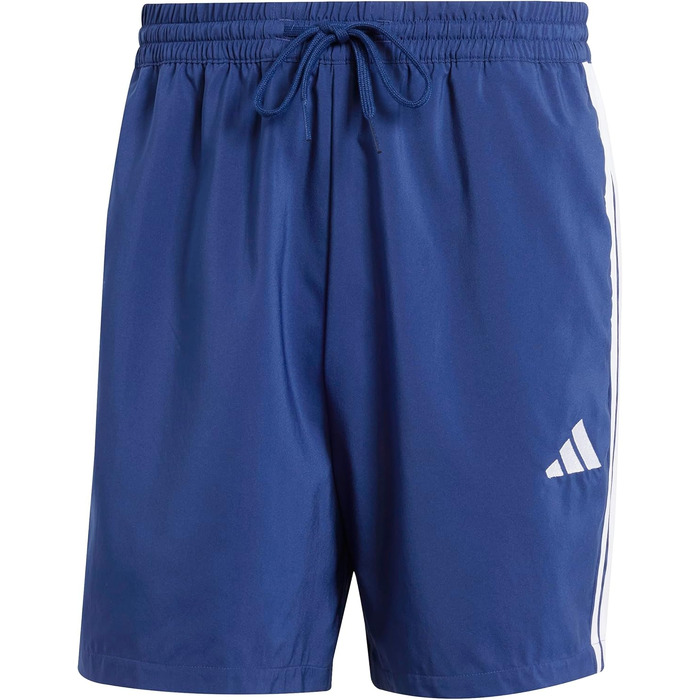 Чоловічі спортивні шорти adidas Performance Essentials Three Stripes, темно-сині/білі, розмір XL