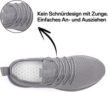 Чоловічі кросівки для спорту, тенісу, ходьби та бігу. Легкі, дихаючі, білі (43 EU, світло-сірий)
