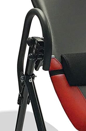Преміум інверсійний стіл Body Vision IT9825 з регульованим підголівником та поперековою опорою, червоний, витримує до 113,4 кг