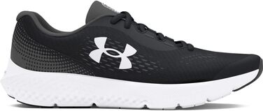 Кросівки для хлопчиків Under Armour Charged Rogue 4, чорний, Castlerock, білий, 35.5 EU