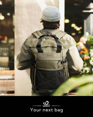Рюкзак WATERFLY Rolltop 16-21 л для ноутбука 16