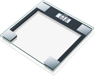 Скляні ваги Korona GABRIELA 150 кг, LCD, автоотключення, батарейки