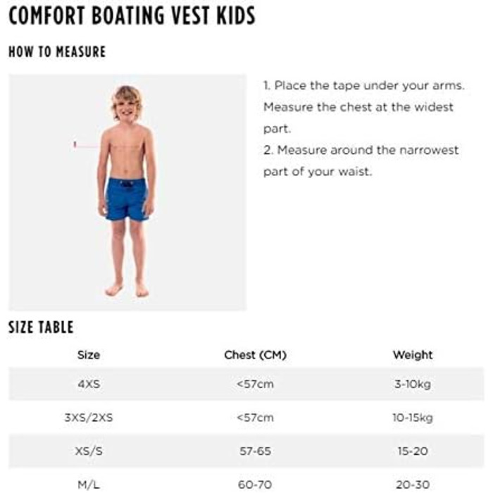Дитячий рятувальний жилет Jobe Kinder Comfort, 4XS, жовтий, для водних видів спорту