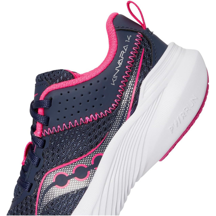 Кросівки Saucony Kinvara 14 для дітей (10.5 Big Kid) - Marineblau Grün (Рожево-Морська блакить)