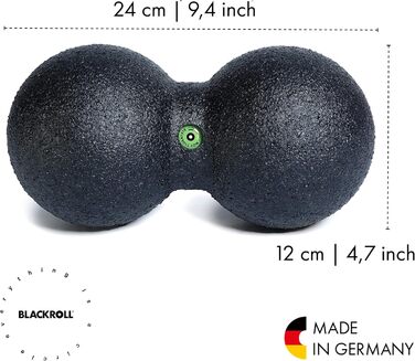 BLACKROLL DUOBALL набір для самомасажу фасцій, оригінал. Комплект: DUOBALL 08, DUOBALL 12, MINI ролик для фасцій