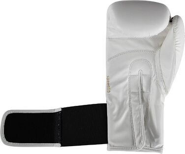 Боксерські рукавички Adidas Speed 50, чорні/золоті, 4oz