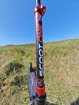 Алюмінієвий самокат S1 / S2 – регульований по висоті, ABEC 7 (червоний, Scooter S 1 Pro)