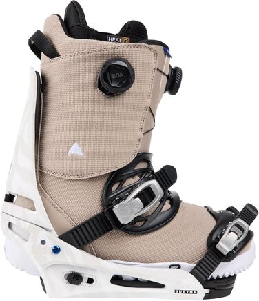 Кріплення для сноуборда Burton Cartel 2024 - Large, сірий/білий, розмір S (6-8)