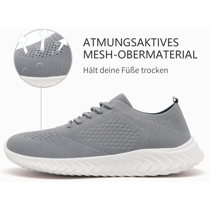 Жіночі кросівки для бігу та спорту Adidas (43 EU, Сірі) - Легкі, для залу та вулиці