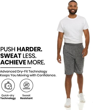 Шорти спортивні чоловічі - баскетбольні шорти - для занять спортом, тренувань, бігу XL, комплект B