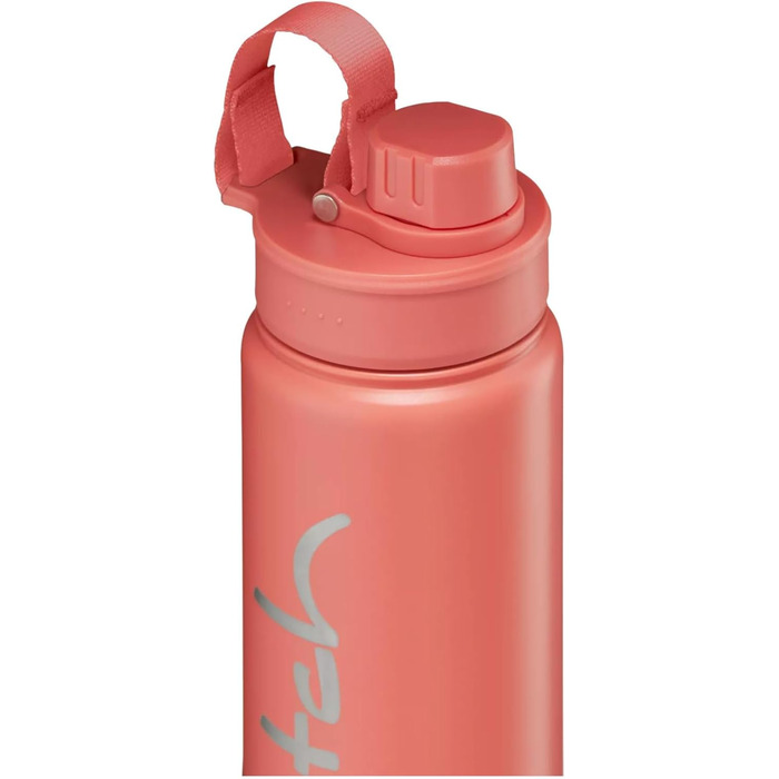 Satch пляшка для води з нержавіючої сталі 0,5 л, BPA-free, герметична, підходить для газованих, гарячих і холодних напоїв, Nordic Coral (кораловий)