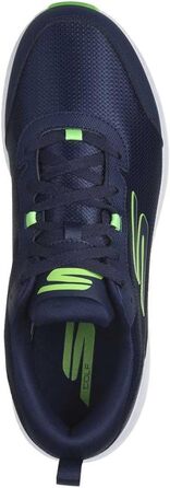 Чоловічі гольф-туфлі Skechers Max Fairway 4 без шипів, 42.5 EU, темно-синій/лаймовий