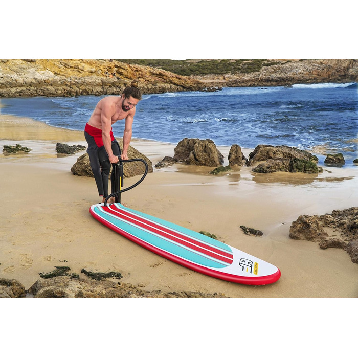 Надувний SUP-борд HYDRO FORCE Compact Surf 8' x 22'' x 3'' для Stand-Up Paddling, Multicolor
