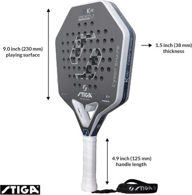 Плече ракетки для падел-тенісу STIGA Cybershape 18K Light Weight
