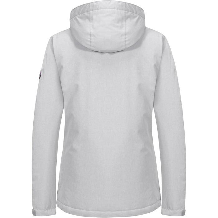 Водонепроникна куртка Little Donkey Andy для жінок, легка та дихаюча, для активного відпочинку та походів, Upgrade/Türki meliert (XXL, Upgrade/Hellgrau meliert)