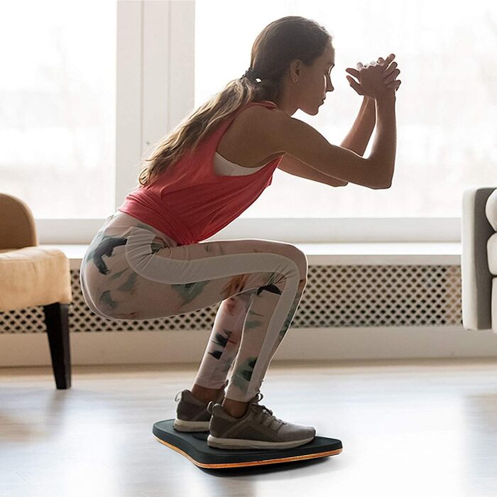 Yes4All Дошка балансу для столу, анти-втома, з м'яким покриттям та масажною кулею | Yes4All