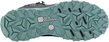Черевики для ходьби Jack Wolfskin Vojo Tour Texapore Mid K, дитячі, 34 EU, колір: нічний синій