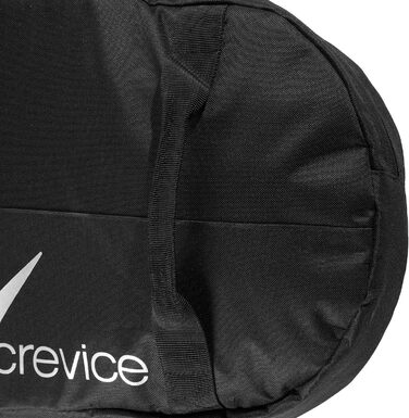 Чохол для сноуборда Black Crevice, з відділенням для взуття, міцний, з м’яким плечовим ременем та ручкою, 35л, 170x26x8 см, червоний/сірий