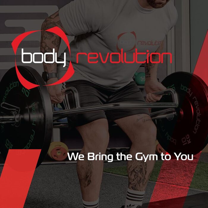 Олімпійські диски для штанги Body Revolution, 5–25 кг, гумові, для пауерліфтингу і бодібілдингу, тренувань вдома