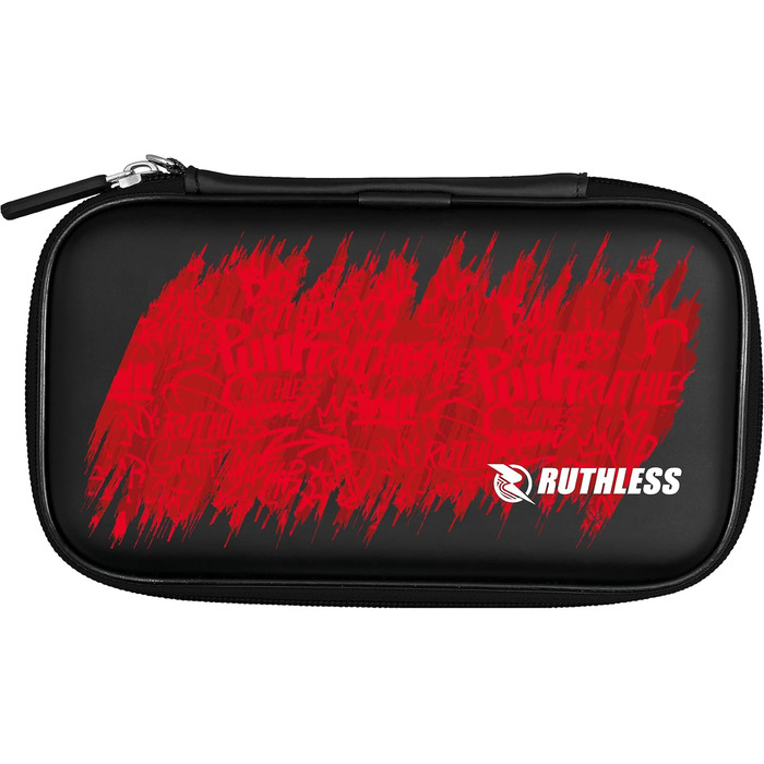 RUTHLESS професійний чохол для дартсу, чорний, M, дизайн графіті червоний – сумка для зберігання дротиків, кілька дизайнів