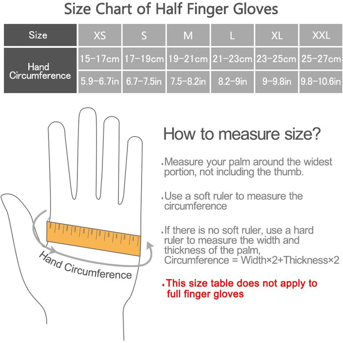 ROTTO Велосипедні рукавички напівпальці унісекс з гелевою амортизацією для MTB, шосе, фітнесу, даунхілу, чорно-сірі, XXL