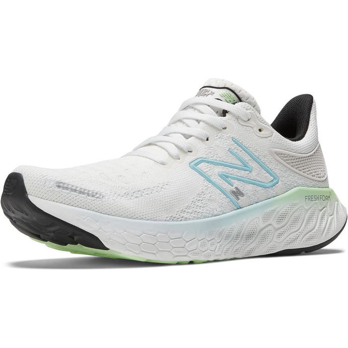 Жіночі кросівки New Balance Fresh Foam X 1080 V12 для бігу, білий/блакитний/зелений, ширина 5