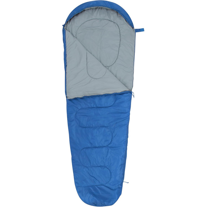 Спальний мішок Mountain Warehouse Basecamp 250 - для дорослих та дітей, блакитно-зелений